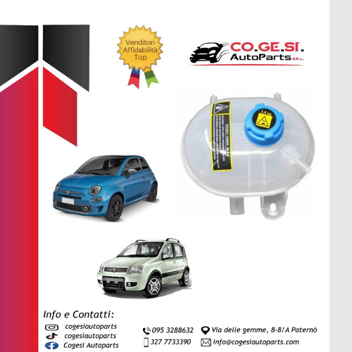 Vaschetta acqua radiatore fiat - vaschetta,